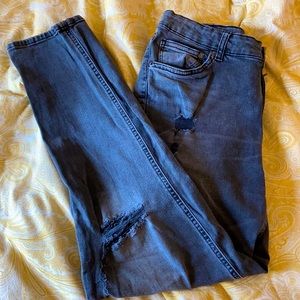 ✨Black Denim High waisted Skinny Jeans✨